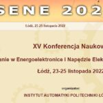XV Konferencja Naukowa SENE 2022