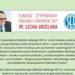 Fundusz Stypendialny OŁ SEP im. Lecha Grzelaka