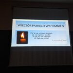 WIECZÓR PAMIĘCI I WSPOMNIEŃ